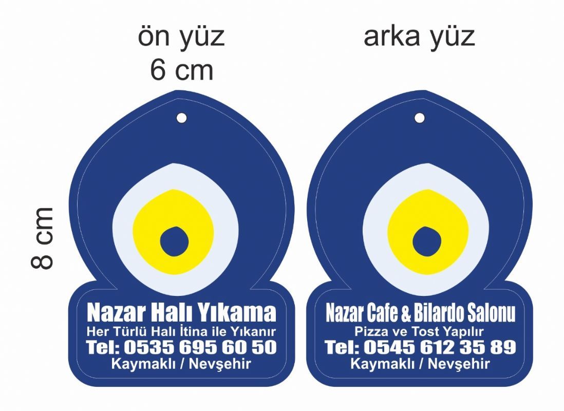 Ebat: 6x8 cm
Baskı: 4 Renk CMYK Ön - Arka Baskı
Kalınlık: 1,8 mm
Kağıt: Koku Kartonuna Sıvamalı
Kesim: Özel Kesimli
Paketleme: 0,30 Micron Poşetlerde


Koku Çeşitlerimiz:Sakız,Okyanus,Kavun
Yeşil Elma , Lemon , Spring,Lacoste,Angel
One Million,Jeune,Rain Forest,Chanel


Üretim Süresi:8-10 İş günü


Not:Ürünlerimize KDV ve Kargo Dahil Değildir. 
Yüksek Adet ve Büyük Ebat Siparişleriniz İçin
Fiyat Alınız