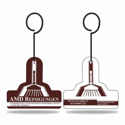 AMD Reinigungen Hanging Car Air Freshener