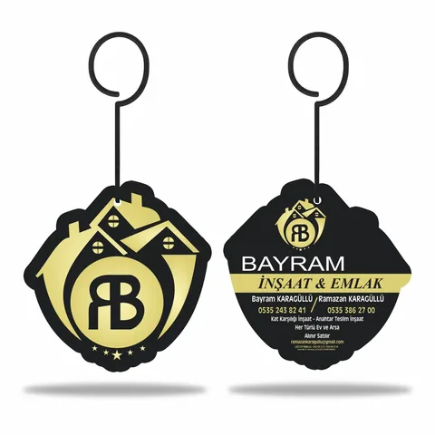 Bayram İnşaat ve Emlak Hanging Car Air Freshener