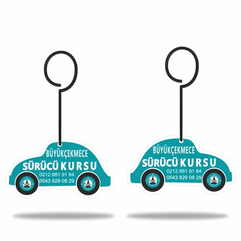 Büyükçekmece Sürücü Kursu Hanging Car Air Freshener