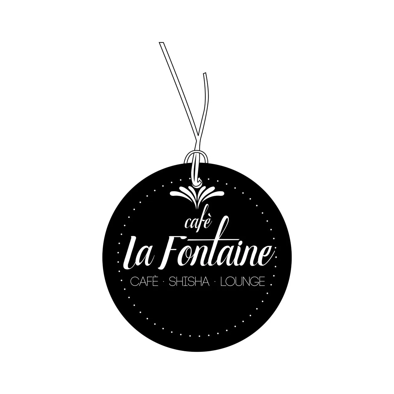 Désodorisant voiture noir rond thème café – AAF-067