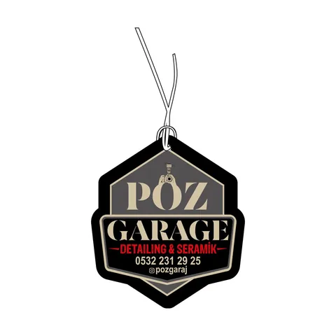 Ambientador colgante hexagonal detailing – AAF-077
