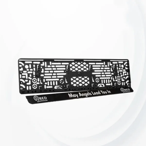 Slogan-Strip License Plate Frame – 8387