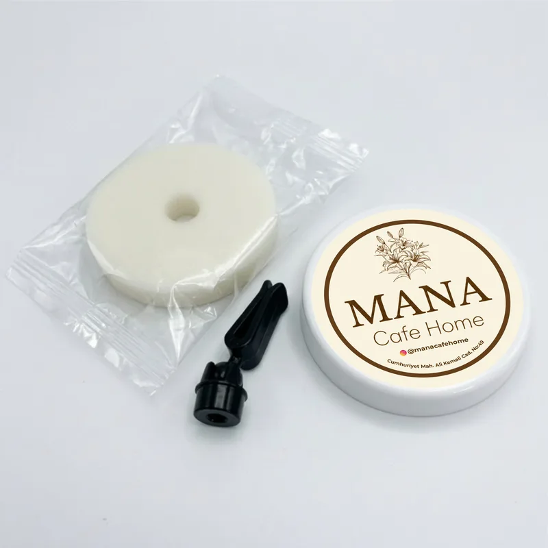 Ambientador de Rejilla Redondo Fondo Crema – Model 29