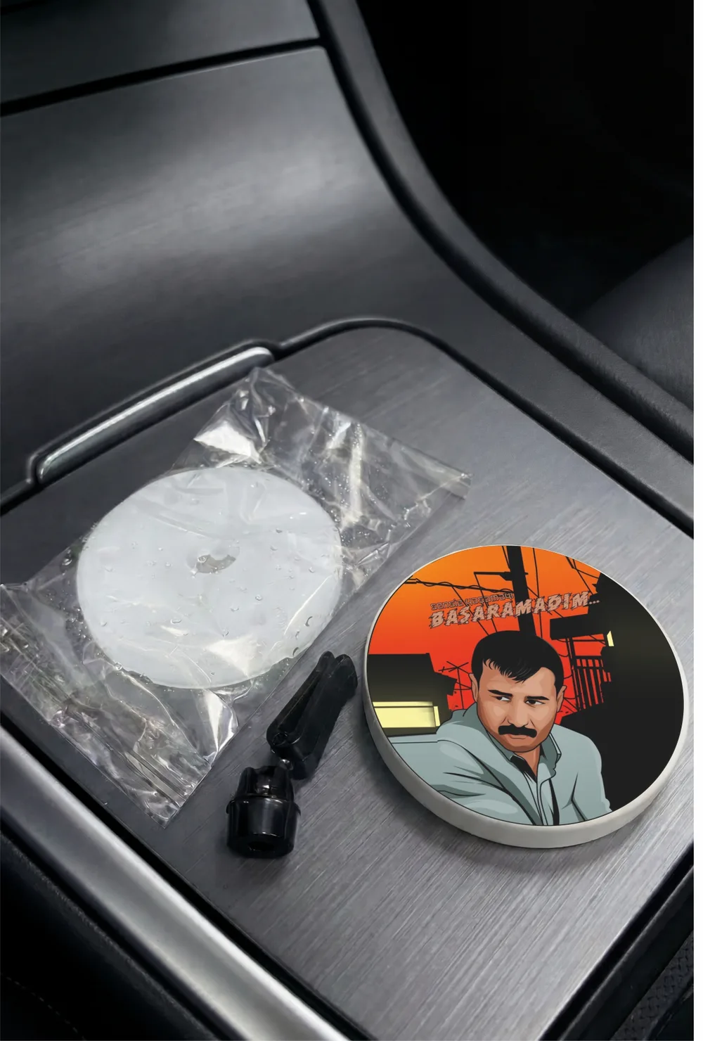 Başaramadım Round Vent Clip Air Freshener