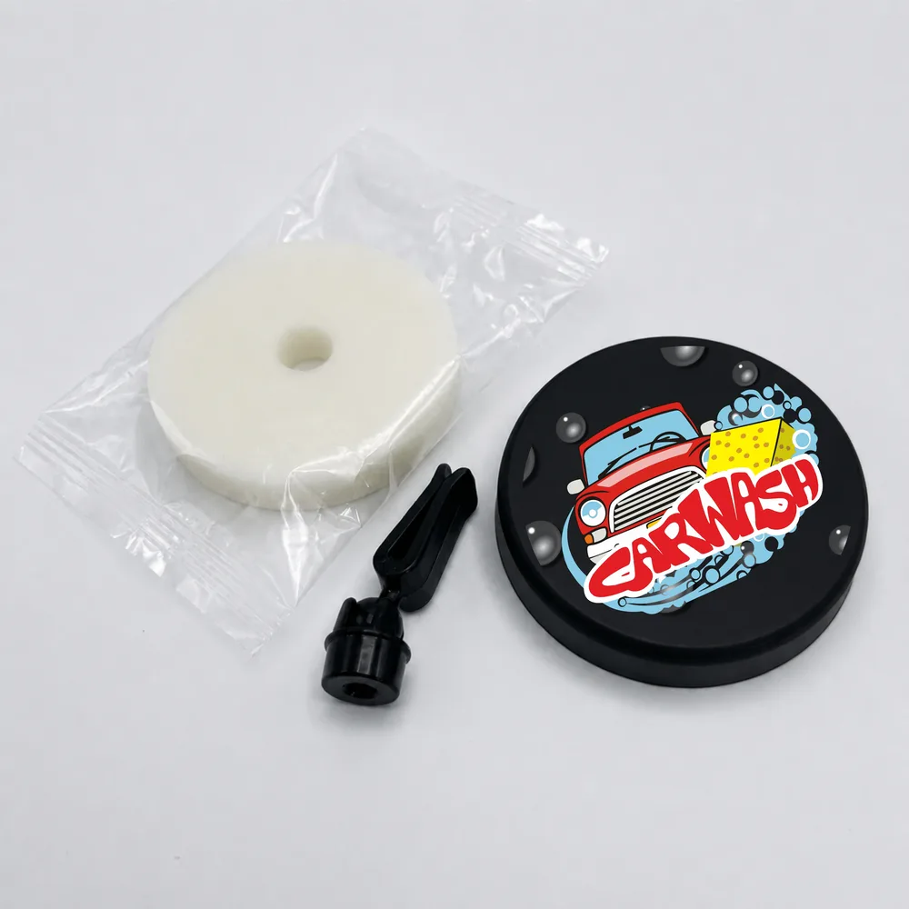 Désodorisant aération rond Carwash style dessiné – Model 17