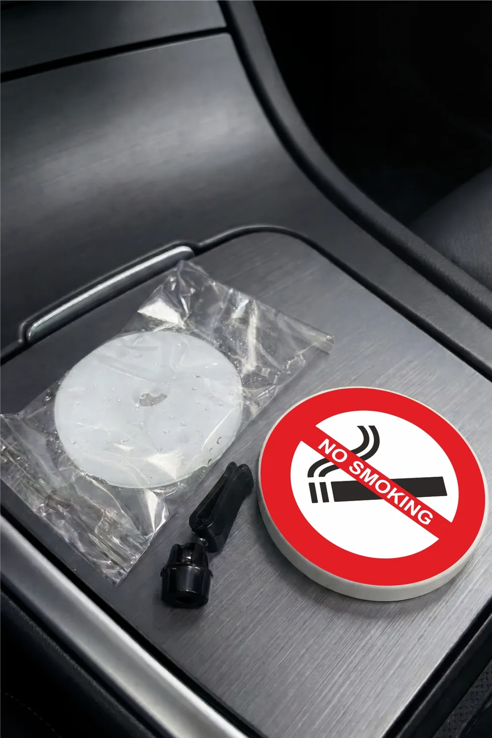 No Smoking – Runder Lüftungsclip-Duft