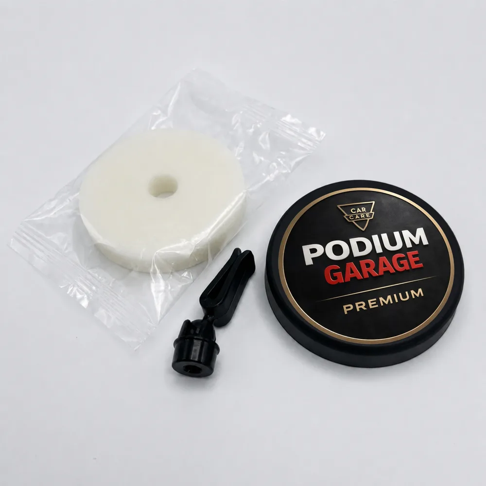 Runder Lüftungsclip-Duft mit Goldring, Premium – Model 20