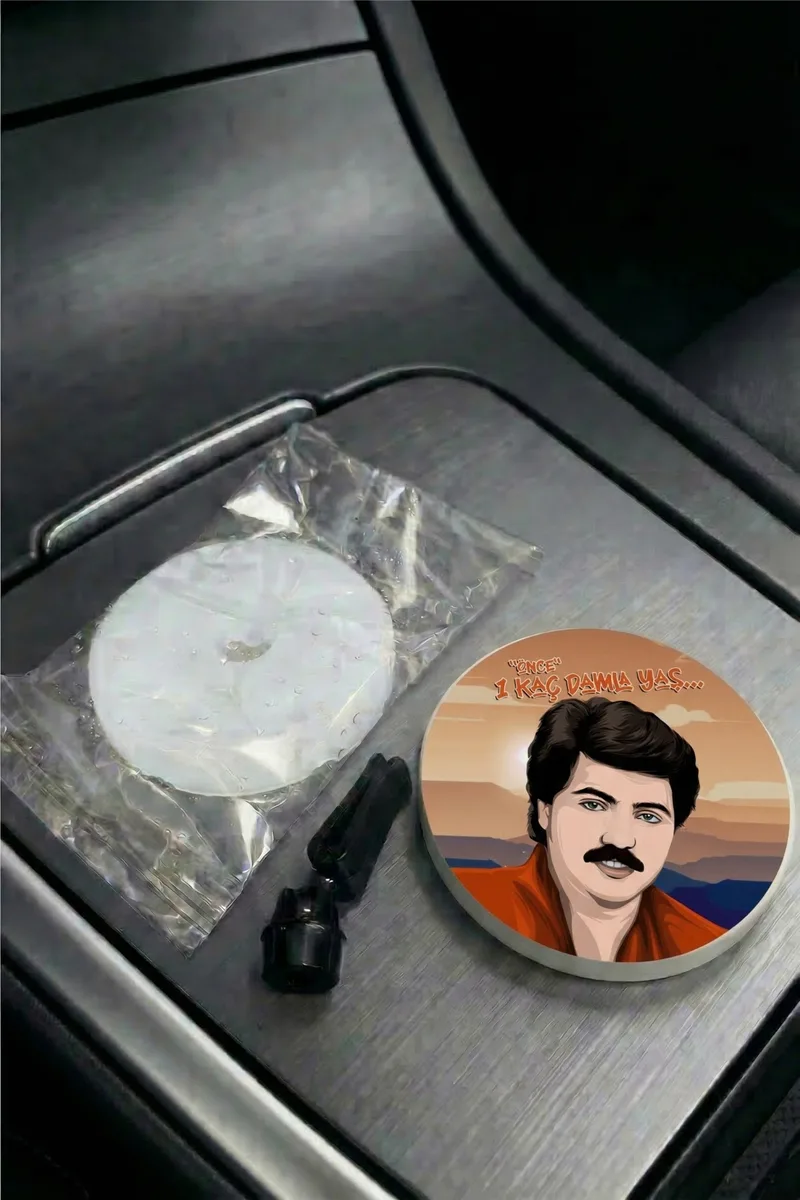 Ambientador de Rejilla Redondo Birkaç Damla Yaş